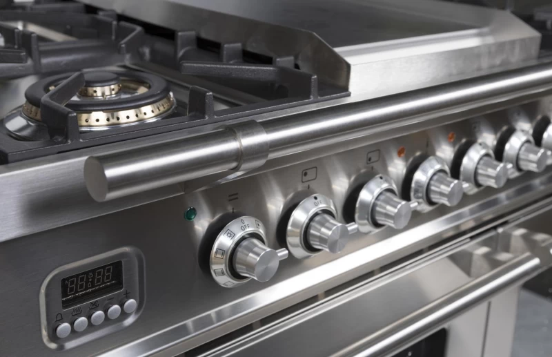Professional Plus Series 40" Dual Fuel Liquid Propane Freestanding Range UPDW100FDMPILP, product image 8 of 33