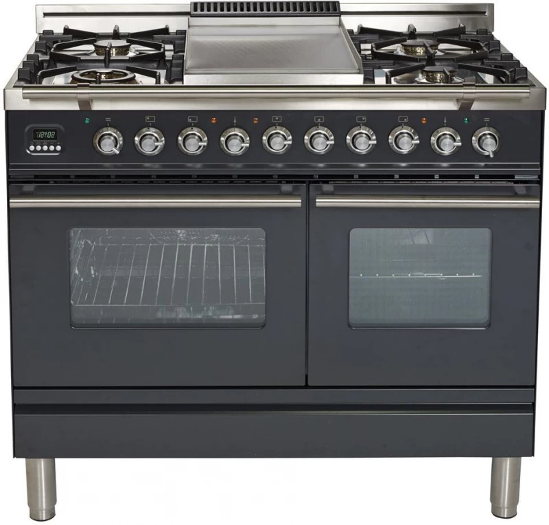 Professional Plus Series 40" Dual Fuel Natural Gas Freestanding Range UPDW100FDMPM