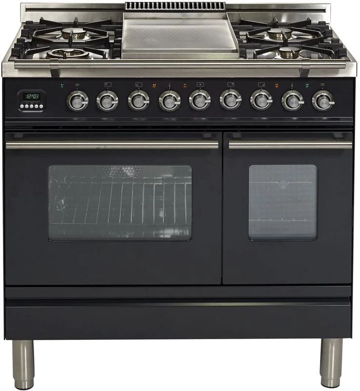 Professional Plus Series 36" Dual Fuel Liquid Propane Freestanding Range UPDW90FDMPMLP