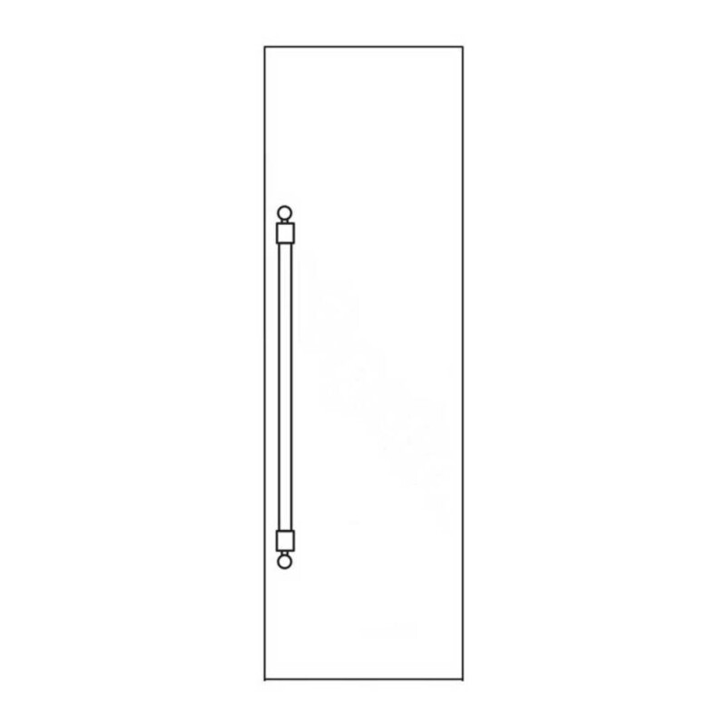 Nostalgie 18 inch Column Door Panel UPFC18MBC