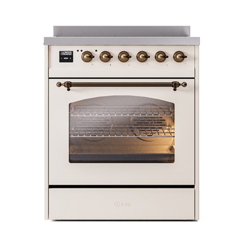 Nostalgie II 30 inch Induction Range with 4 Elements UPI304NMPAWB