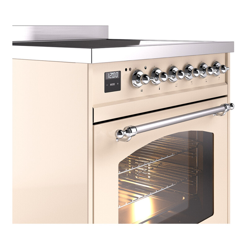 Nostalgie II 30 inch Induction Range with 4 Elements UPI304NMPAWC