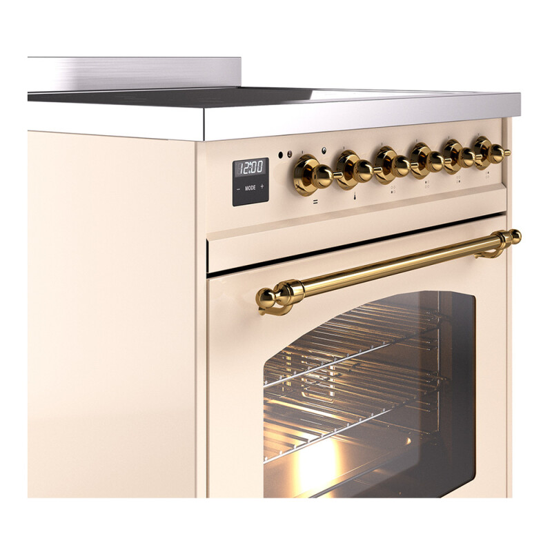 Nostalgie II 30 inch Induction Range with 4 Elements UPI304NMPAWG