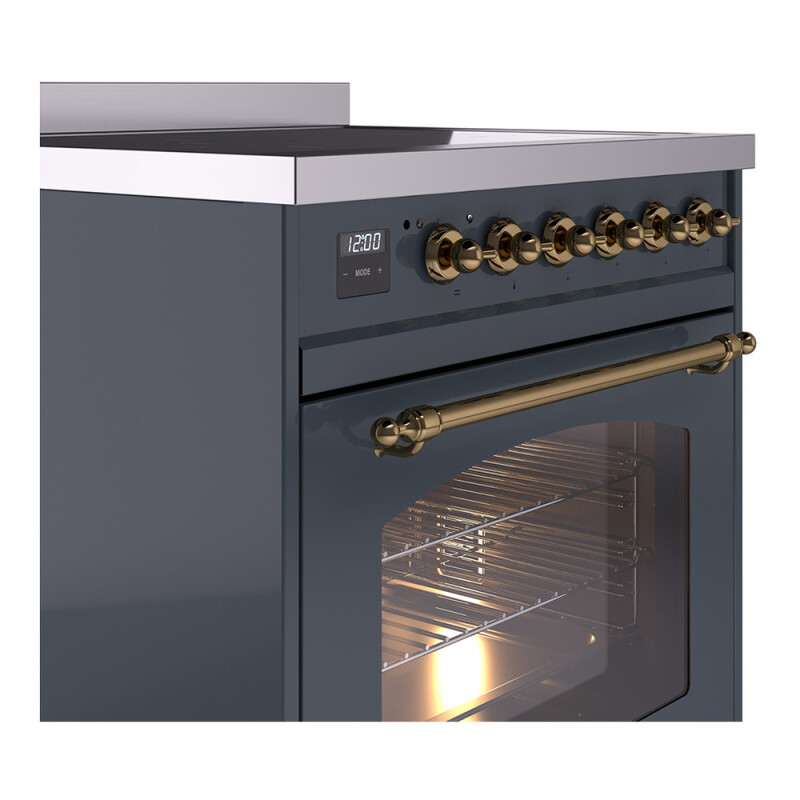 Nostalgie II 30 inch Induction Range with 4 Elements UPI304NMPBGG