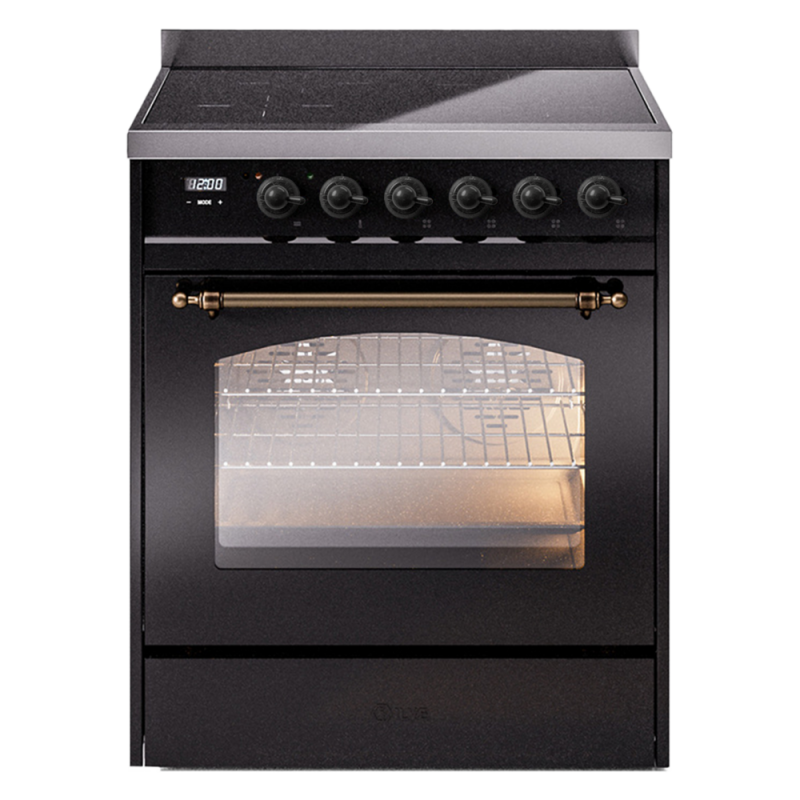 Nostalgie II 30 inch Induction Range with 4 Elements UPI304NMPBKB