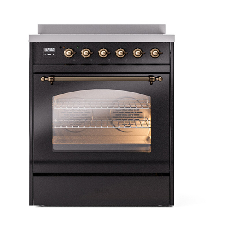 Nostalgie II 30 inch Induction Range with 4 Elements UPI304NMPBKB