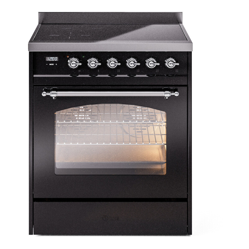 Nostalgie II 30 inch Induction Range with 4 Elements UPI304NMPBKC