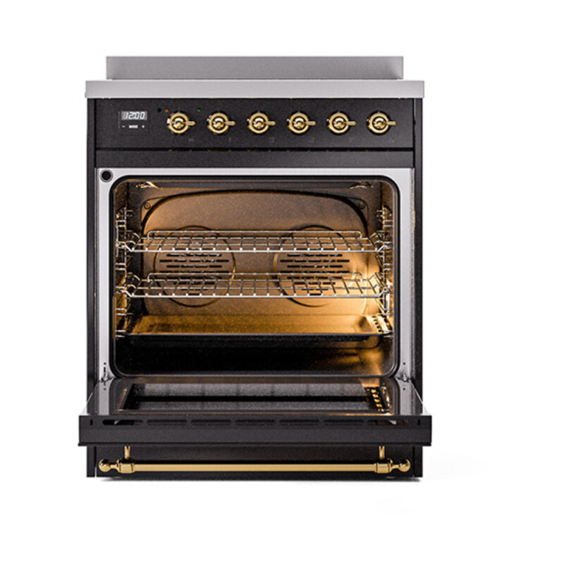 Nostalgie II 30 inch Induction Range with 4 Elements UPI304NMPBKG