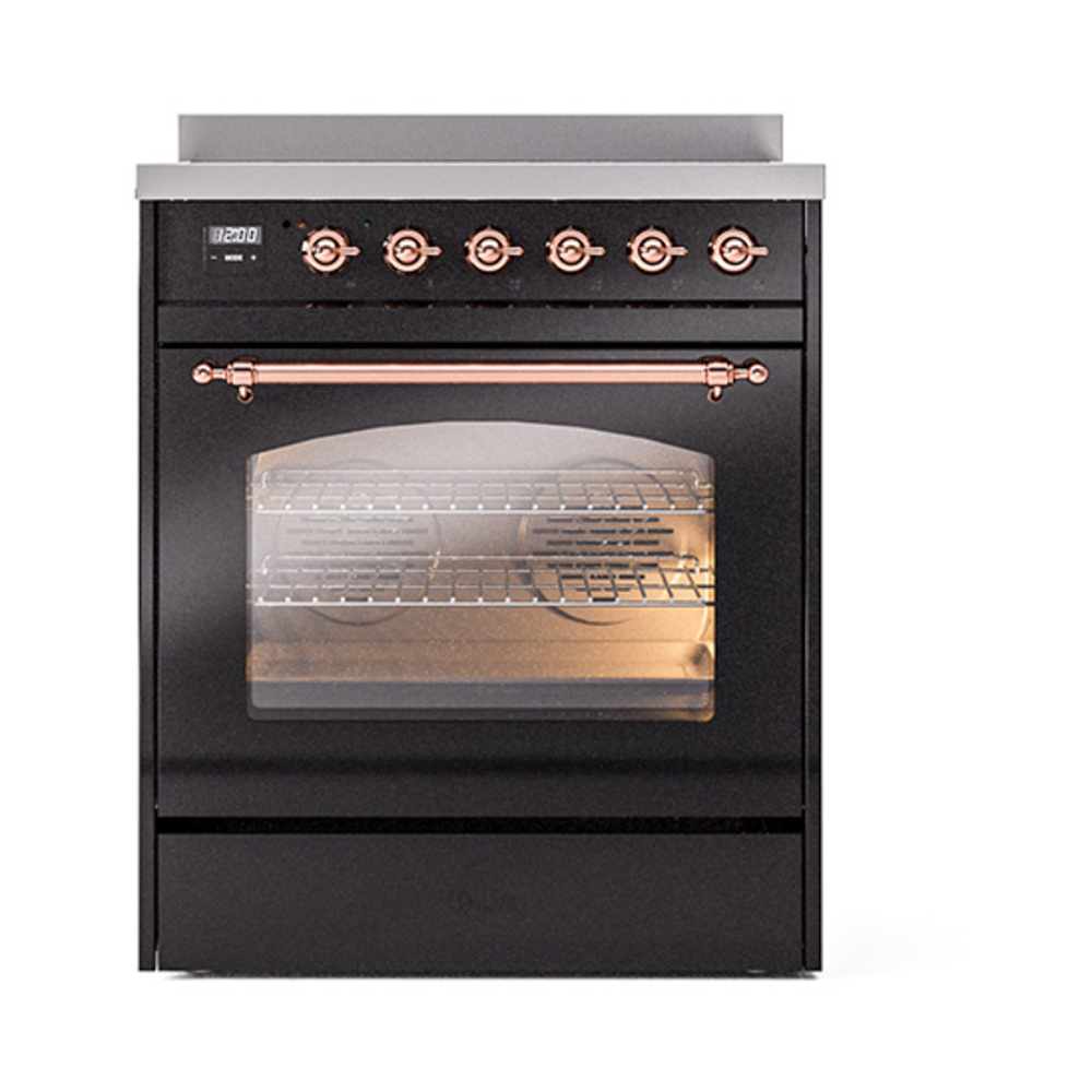 Nostalgie II 30 inch Induction Range with 4 Elements UPI304NMPBKP
