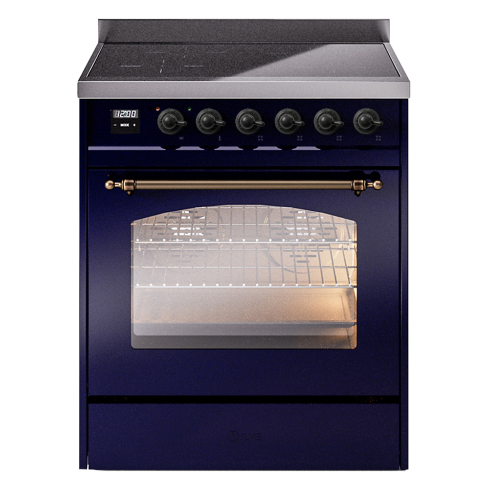 Nostalgie II 30 inch Induction Range with 4 Elements UPI304NMPMBB