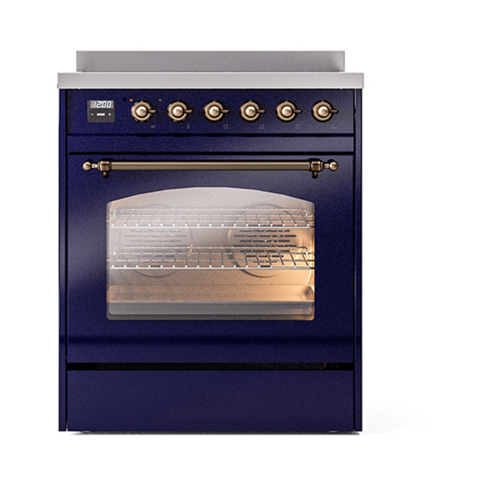 Nostalgie II 30 inch Induction Range with 4 Elements UPI304NMPMBB