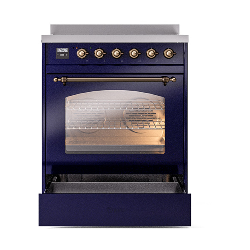Nostalgie II 30 inch Induction Range with 4 Elements UPI304NMPMBB