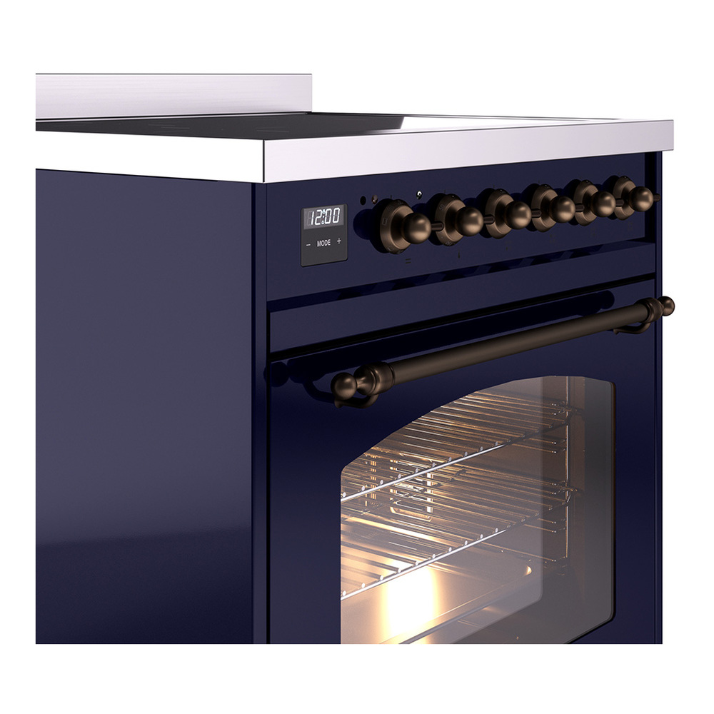 Nostalgie II 30 inch Induction Range with 4 Elements UPI304NMPMBB