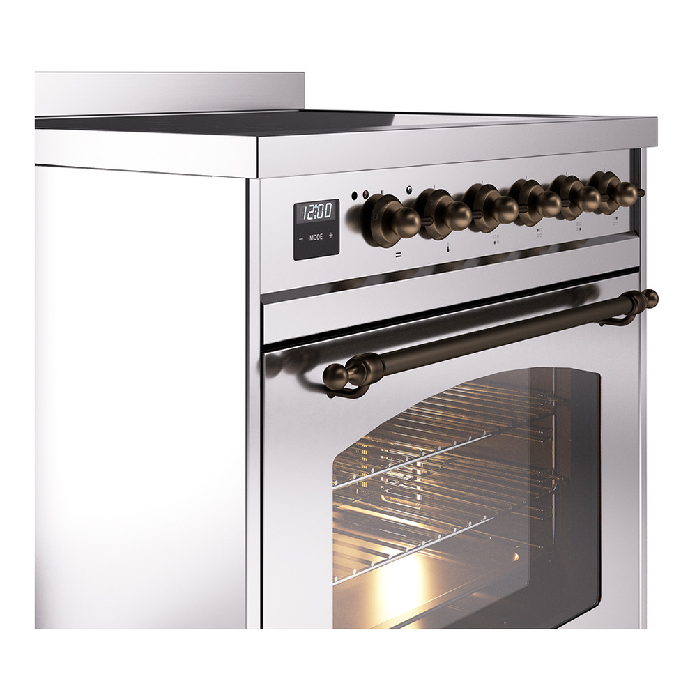 Nostalgie II 30 inch Induction Range with 4 Elements UPI304NMPSSB