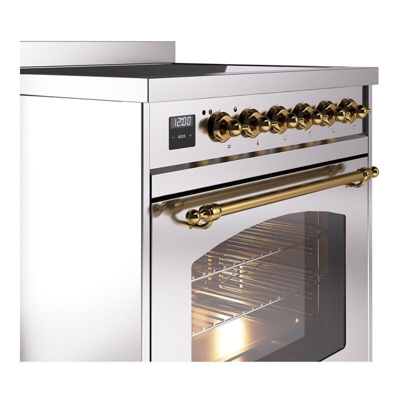 Nostalgie II 30 inch Induction Range with 4 Elements UPI304NMPSSG