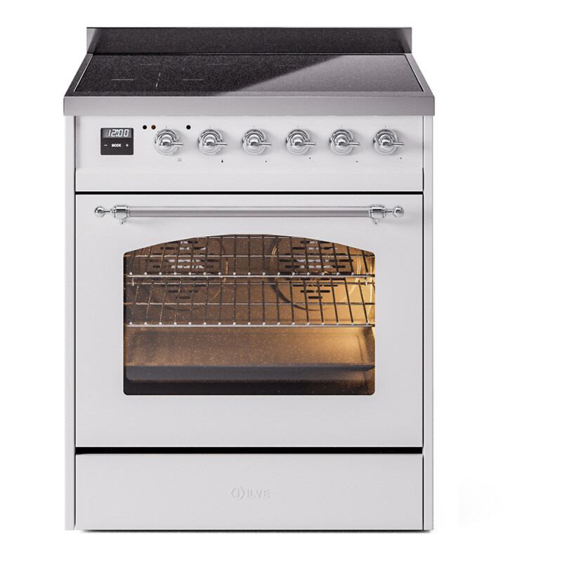 Nostalgie II 30 inch Induction Range with 4 Elements UPI304NMPWHC