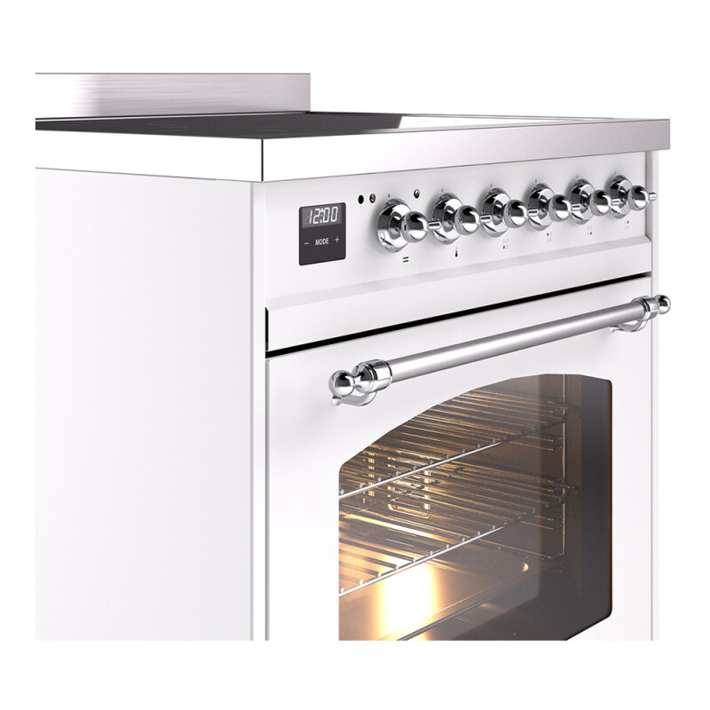 Nostalgie II 30 inch Induction Range with 4 Elements UPI304NMPWHC