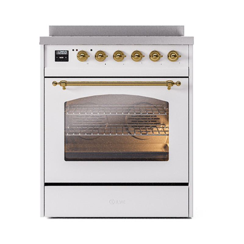 Nostalgie II 30 inch Induction Range with 4 Elements UPI304NMPWHG