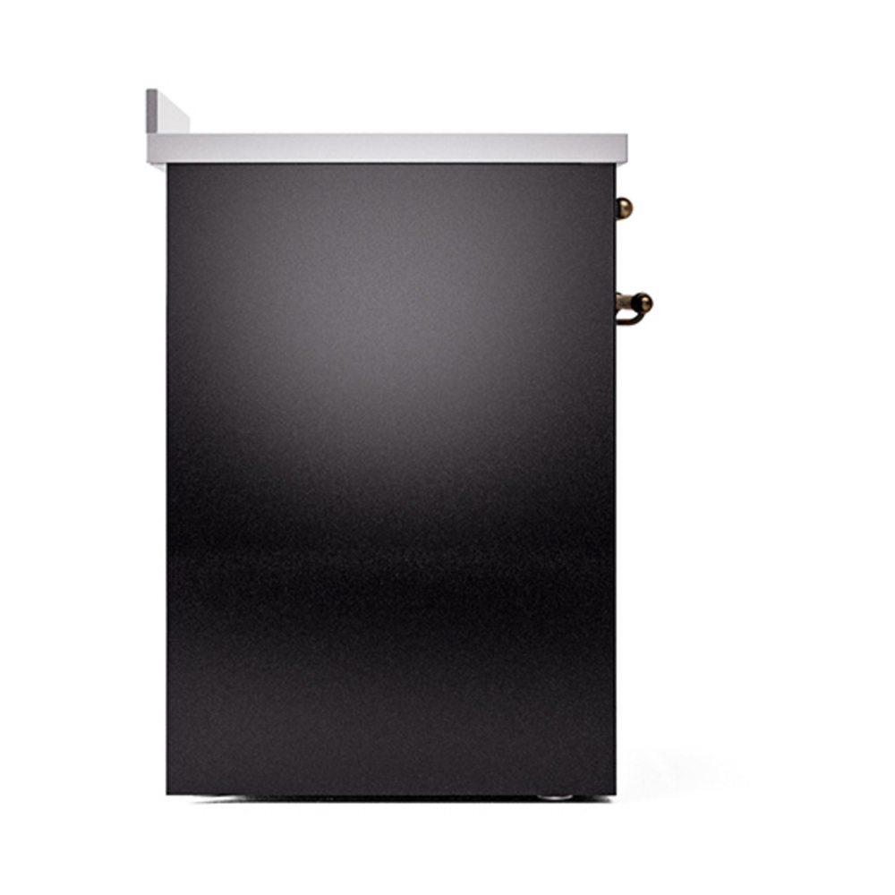 Nostalgie II 30 UPI304QNMPBKB Freestanding Electric Range Range with Induction Single Oven with Solid Door with Bronze knobs UPI304QNMPBKB