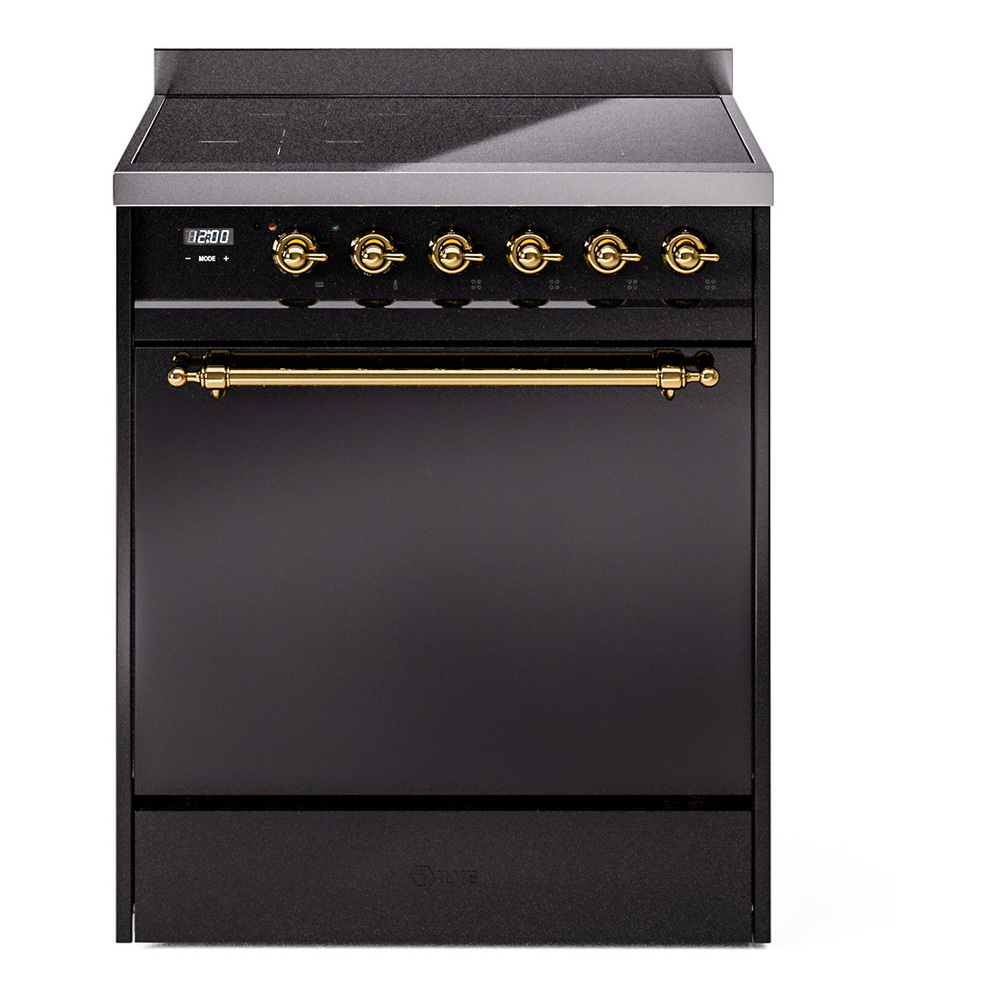 Nostalgie II 30 inch Induction Range with 4 Elements UPI304QNMPBKG