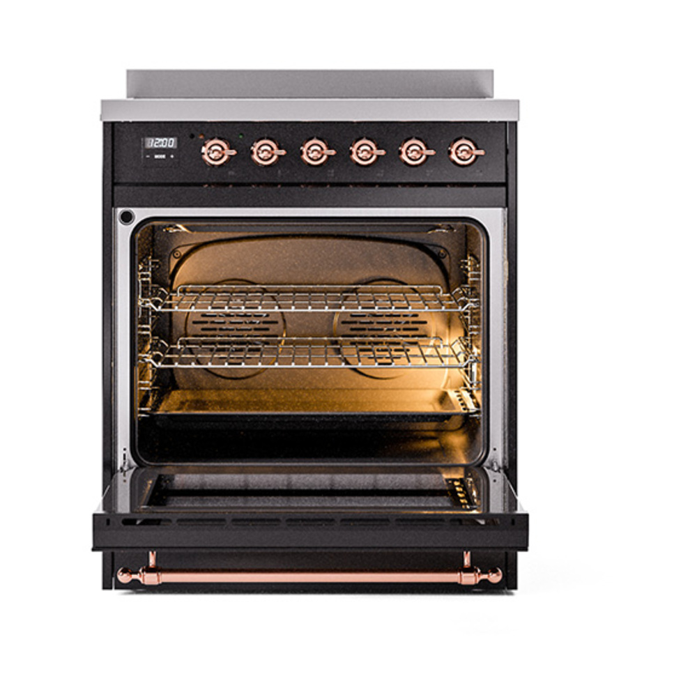 Nostalgie II 30 inch Induction Range with 4 Elements UPI304QNMPBKP