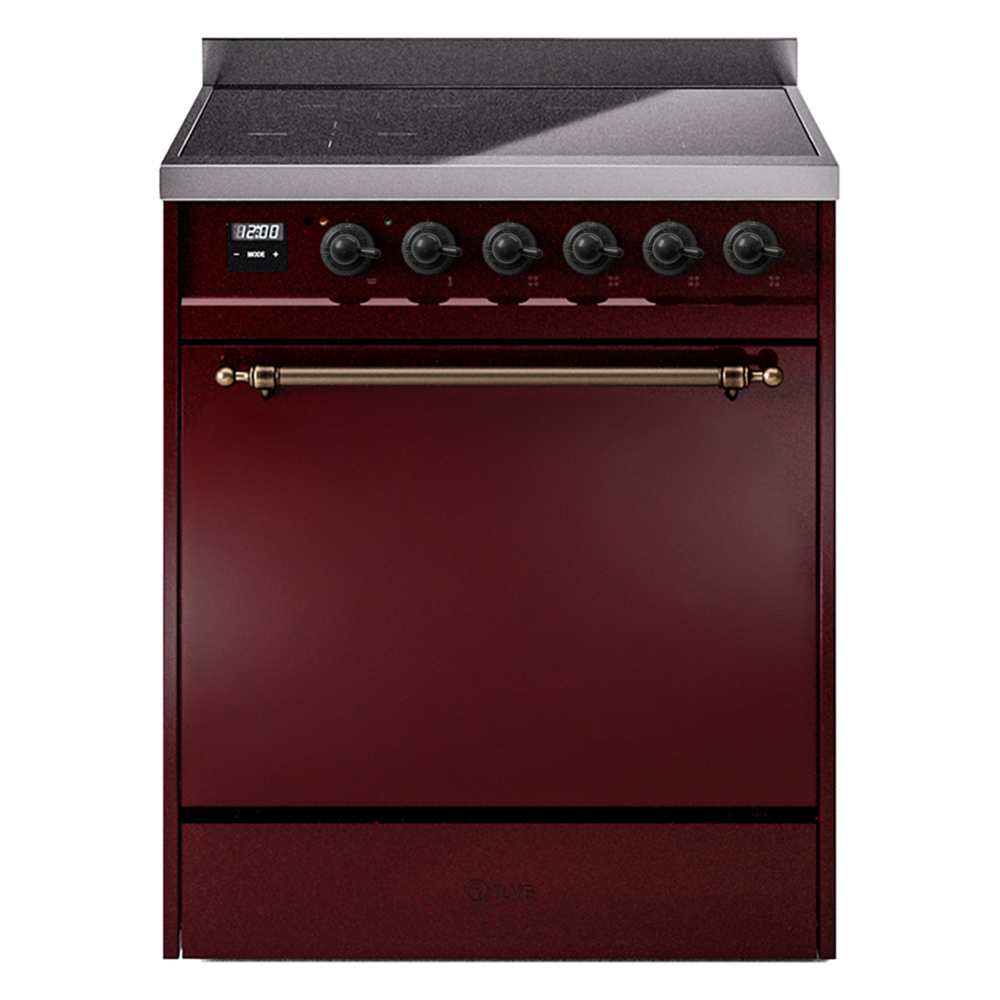 Nostalgie II 30 inch Induction Range with 4 Elements UPI304QNMPBUB