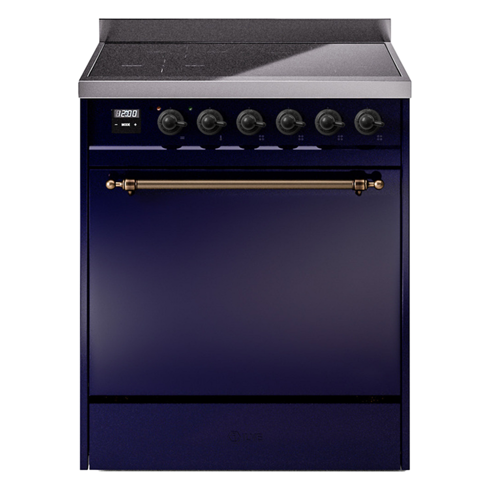 Nostalgie II 30 inch Induction Range with 4 Elements UPI304QNMPMBB