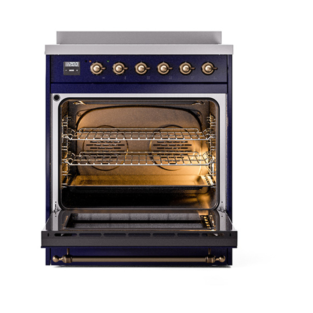 Nostalgie II 30 inch Induction Range with 4 Elements UPI304QNMPMBB