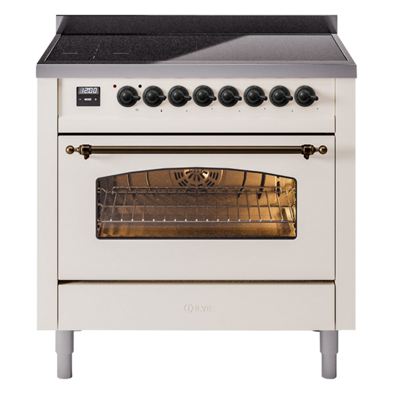 Nostalgie II 36 inch Induction Range with 6 Elements UPI366NMPAWB