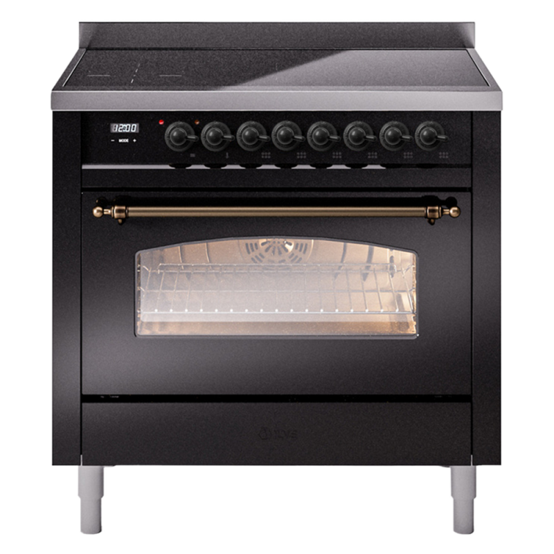 Nostalgie II 36 inch Induction Range with 6 Elements UPI366NMPBKB