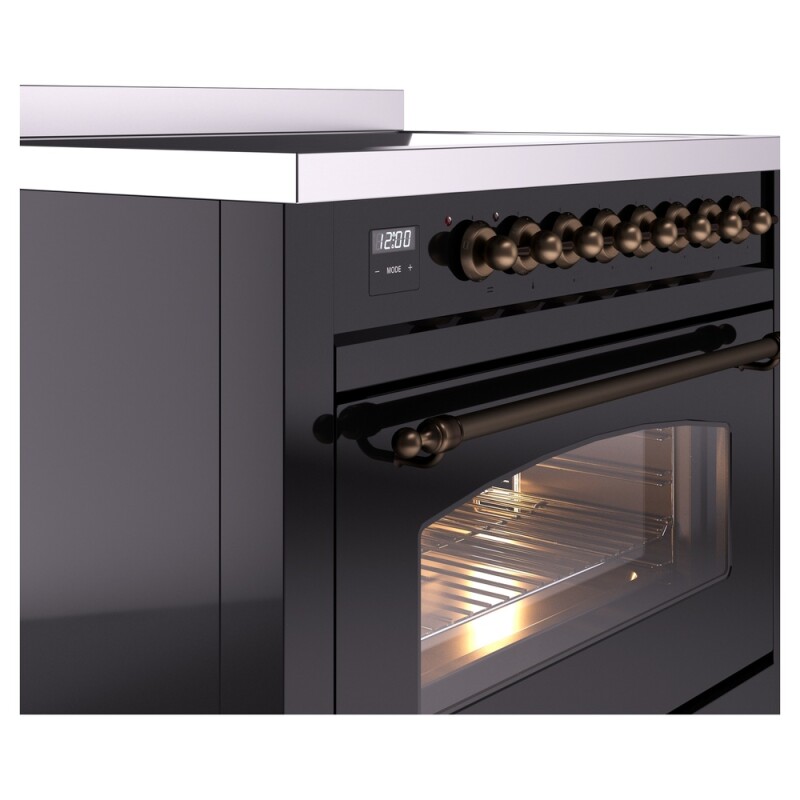 Nostalgie II 36 inch Induction Range with 6 Elements UPI366NMPBKB