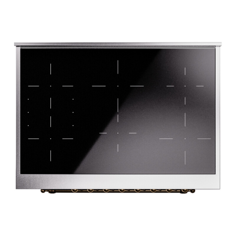 Nostalgie II 36 inch Induction Range with 6 Elements UPI366NMPBKB