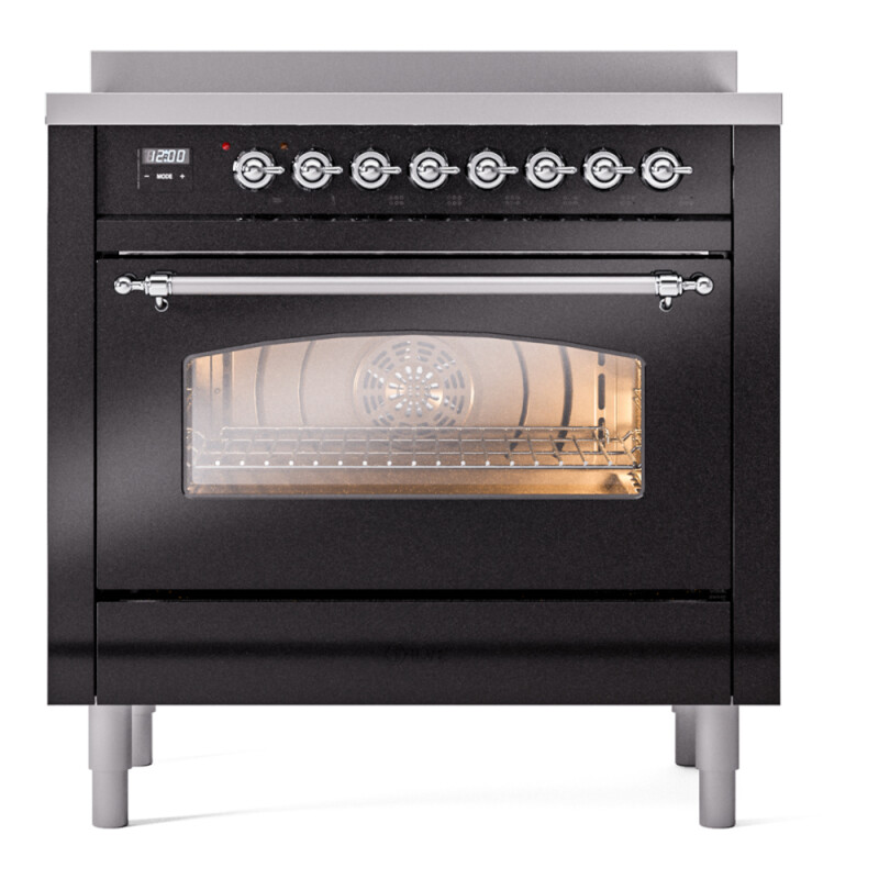Nostalgie II 36 inch Induction Range with 6 Elements UPI366NMPBKC