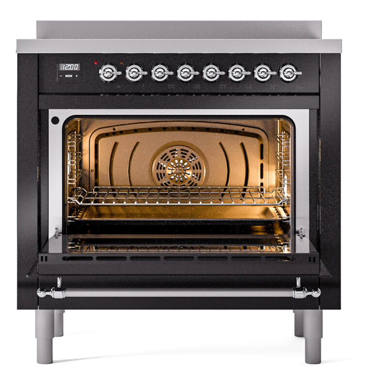 Nostalgie II 36 inch Induction Range with 6 Elements UPI366NMPBKC