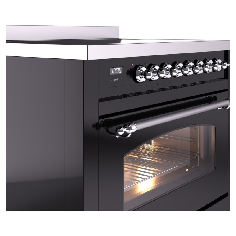 Nostalgie II 36 inch Induction Range with 6 Elements UPI366NMPBKC