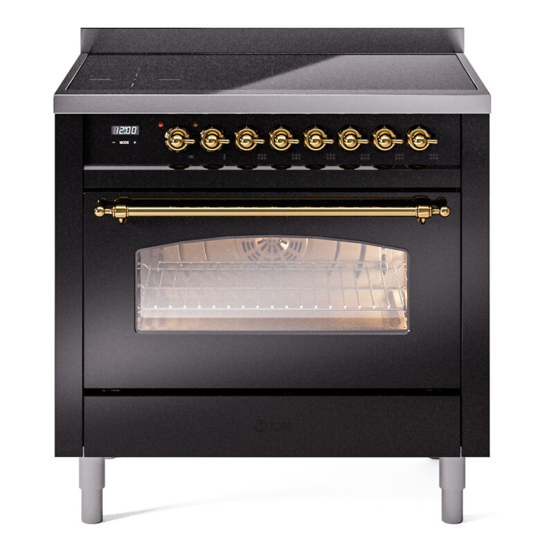 Nostalgie II 36 inch Induction Range with 6 Elements UPI366NMPBKG