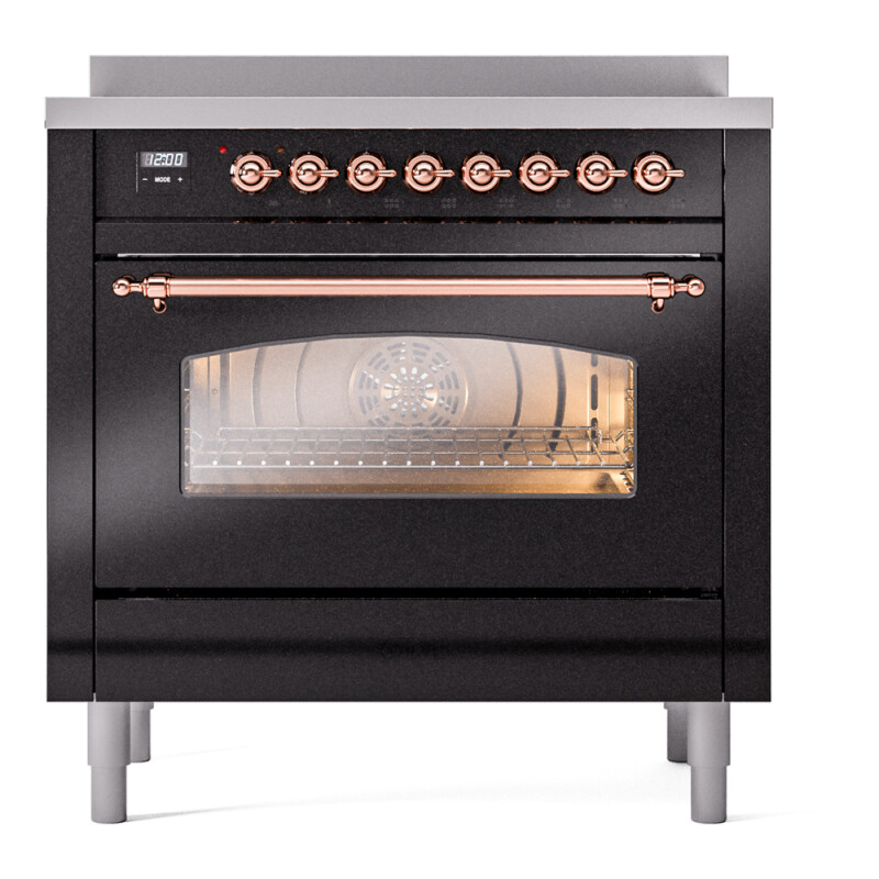 Nostalgie II 36 inch Induction Range with 6 Elements UPI366NMPBKP