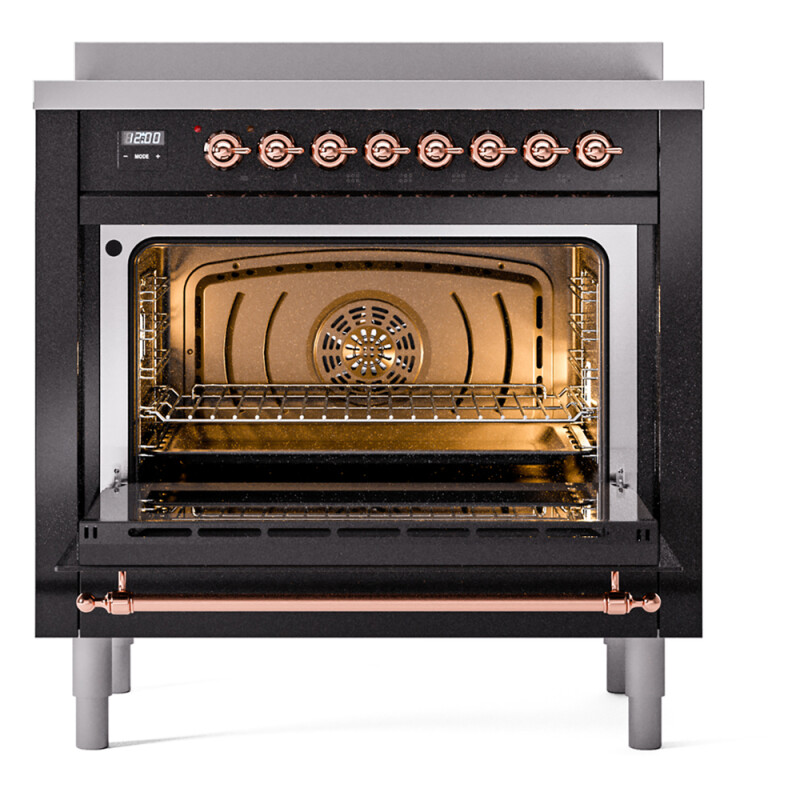 Nostalgie II 36 inch Induction Range with 6 Elements UPI366NMPBKP