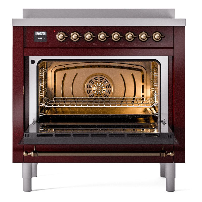 Nostalgie II 36 inch Induction Range with 6 Elements UPI366NMPBUB
