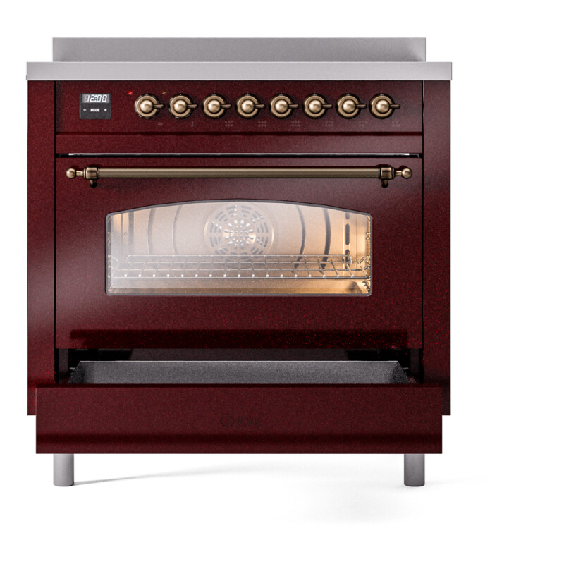 Nostalgie II 36 inch Induction Range with 6 Elements UPI366NMPBUB