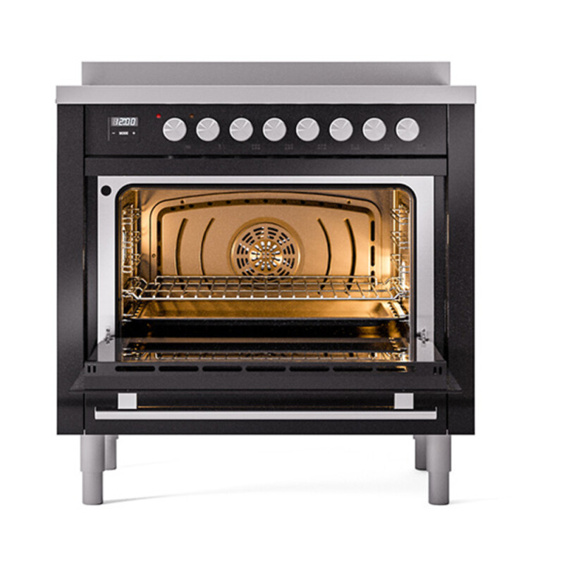 Professional Plus II 36 inch Induction Range UPI366QMPBK