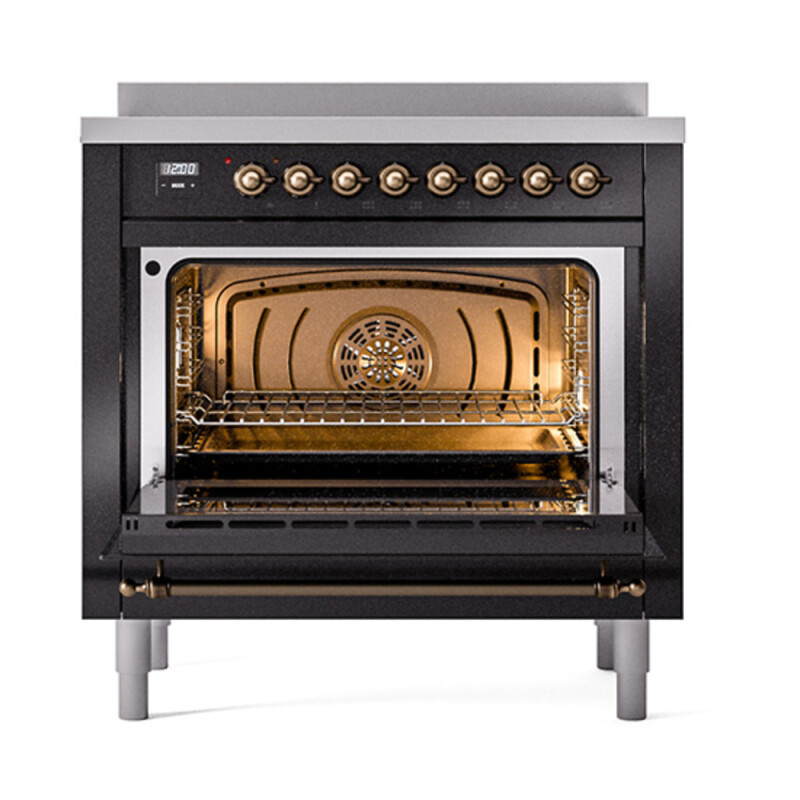 Nostalgie II 36 inch Induction Range with 6 Elements UPI366QNMPBKB