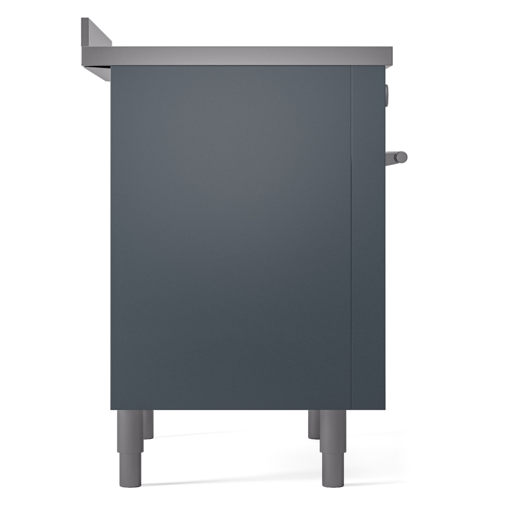 Professional Plus II 36 UPI366WMPBG Freestanding Electric Range Range with Induction Single Oven with Triple Glass Door with Stainless Steel knobs UPI366WMPBG