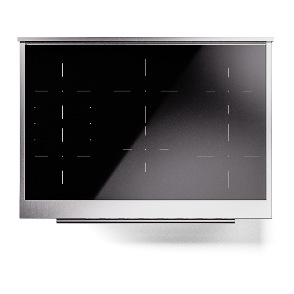 Professional Plus II 36 UPI366WMPSS Freestanding Electric Range Range with Induction Single Oven with Triple Glass Door UPI366WMPSS