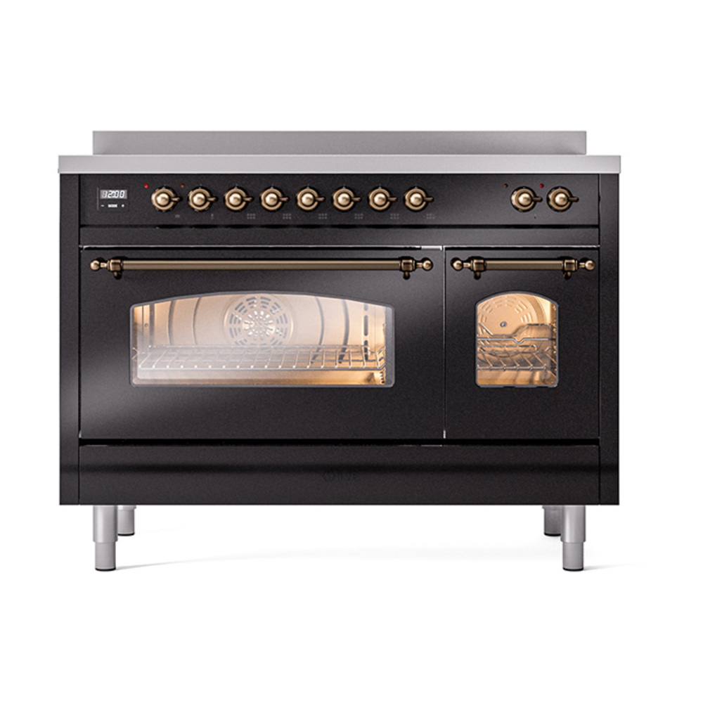 Nostalgie II 48 inch Induction Range with 6 Elements UPI486NMPBKB