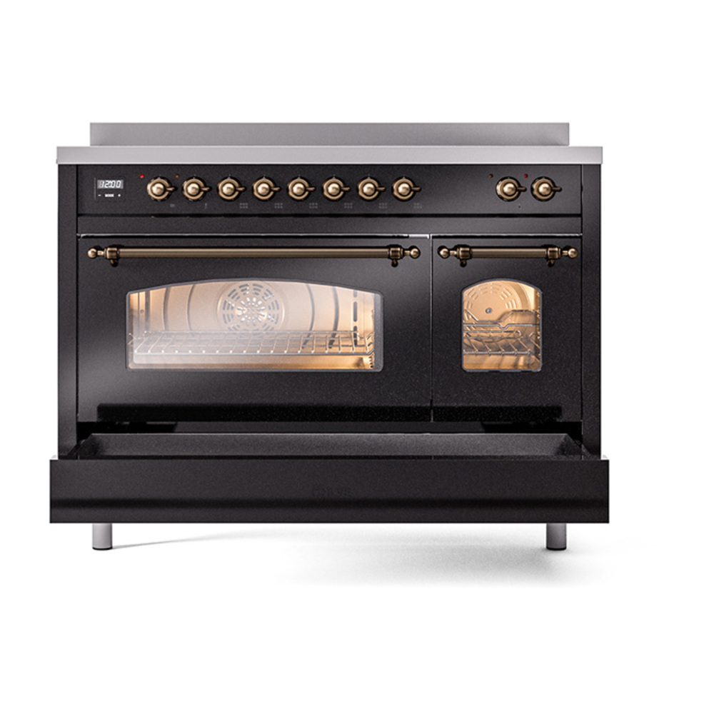 Nostalgie II 48 inch Induction Range with 6 Elements UPI486NMPBKB