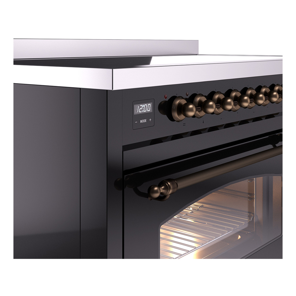 Nostalgie II 48 inch Induction Range with 6 Elements UPI486NMPBKB