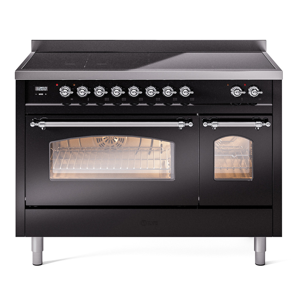 Nostalgie II 48 inch Induction Range with 6 Elements UPI486NMPBKC