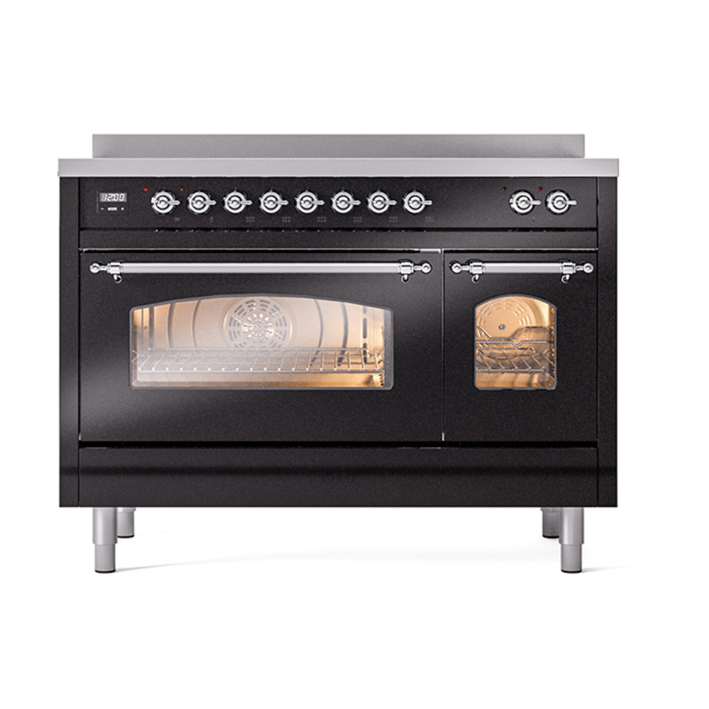 Nostalgie II 48 inch Induction Range with 6 Elements UPI486NMPBKC