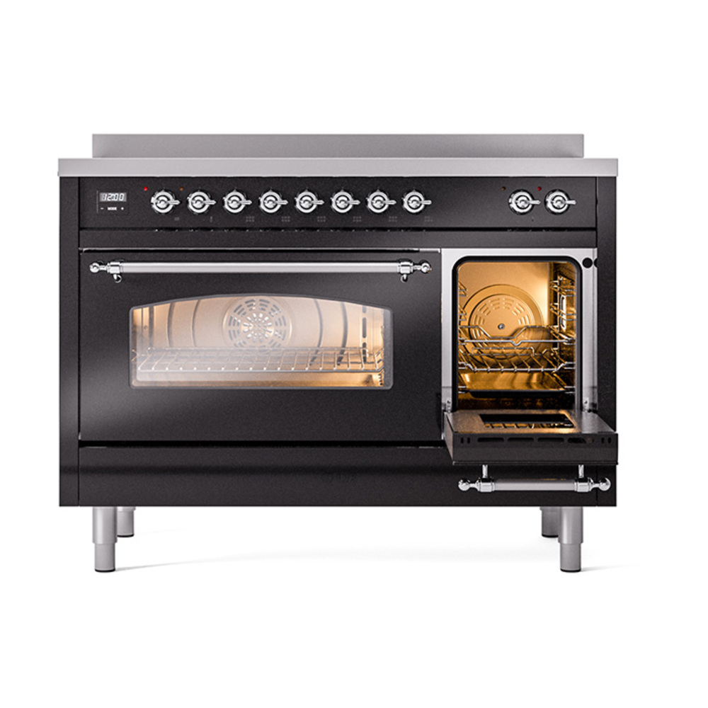 Nostalgie II 48 inch Induction Range with 6 Elements UPI486NMPBKC
